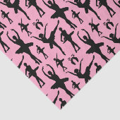 Ballerina Silhouette Tissuepapier (Detail)