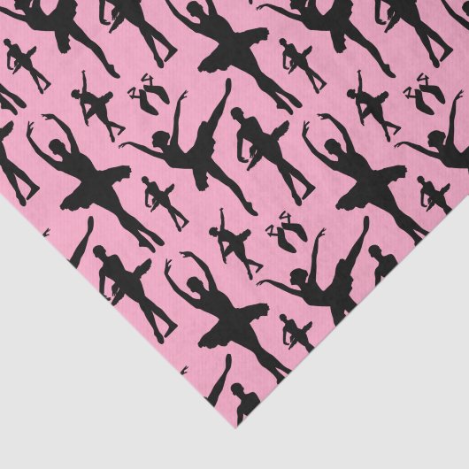 Ballerina Silhouette Tissuepapier (Detail)