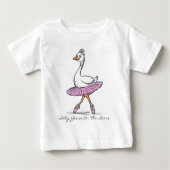 Ballerina Silly Goose On The Loose Custom Text (Voorkant)