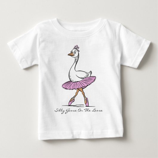 Ballerina Silly Goose On The Loose Custom Text (Voorkant)