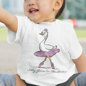 Ballerina Silly Goose On The Loose Custom Text