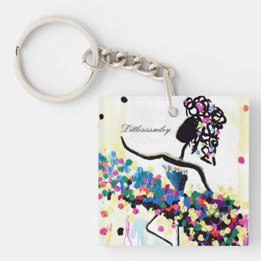 Ballerina Sleutelhanger (Voorkant)