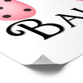 Ballerina Slippers 1 Afdrukken Poster (Hoek)