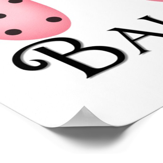 Ballerina Slippers 1 Afdrukken Poster (Hoek)