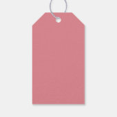 Ballerina Slippers Ballet Verjaardag Gift Labels Cadeaulabel (Achterkant)