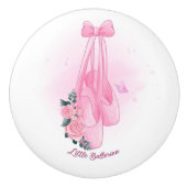 Ballerina Slippers en Rozen Keramisch Knob Keramische Knop (Voorkant)