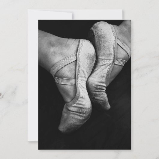 Ballerina Slippers Kaart (Voorkant)