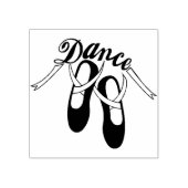Ballerina Slippers Rubberstempel (Afrduk)