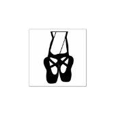 Ballerina Slippers Rubberstempel (Afrduk)