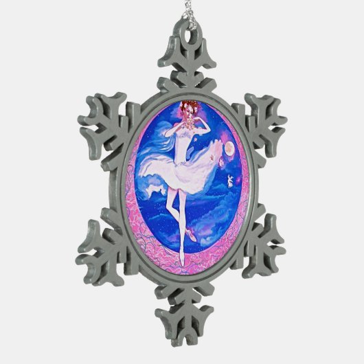 BALLERINA SNOW FLAKE ORNAMENT (Links)