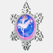 BALLERINA SNOW FLAKE ORNAMENT (Rechts)