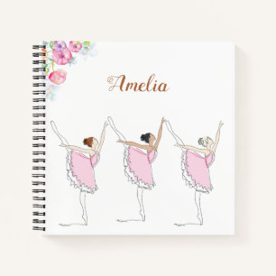 Ballerina Spiral Notitieboek
