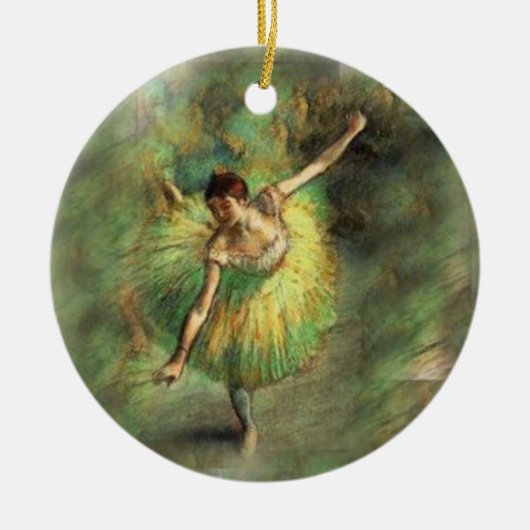 Ballerina - SRF Keramisch Ornament (Voorkant)