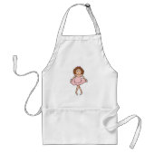 Ballerina Standaard Schort (Voorkant)