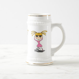 Ballerina Stein Bierpul