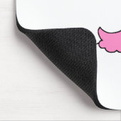 Ballerina Stick Figuur One Mousepad Muismat (Hoek)