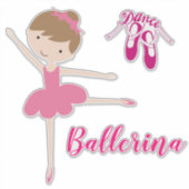 Ballerina Sticker (Voorkant)