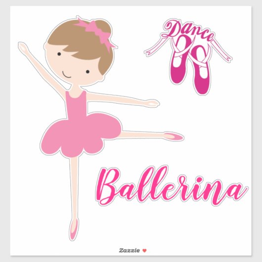 Ballerina Sticker (Vel)
