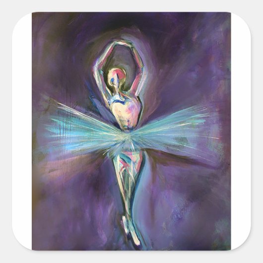 Ballerina Sticker (Voorkant)