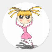 Ballerina Stickers - set van 20 (Voorkant)