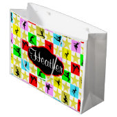 BALLERINA SUPER STAR GEPERSONALISEERDE CADEAUZAK LARGE CADEAUTASJE (Voorkant Gekanteld)