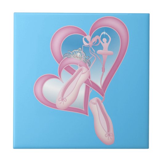 Ballerina SweeBaby Tegeltje (Voorkant)