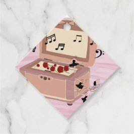 Ballerina Symfonie in een doos - Ballerina Art Bedankjes Labels