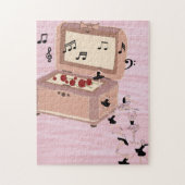 Ballerina Symfonie in een doos - Ballerina Art Legpuzzel (Verticaal)