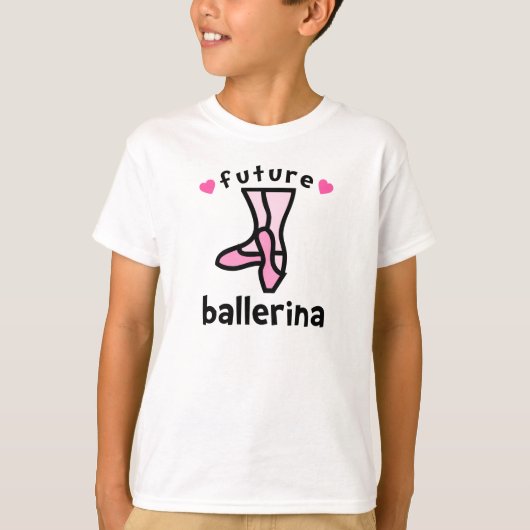 Ballerina T-shirt (Voorkant)