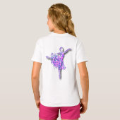 Ballerina T-Shirt Ballet Dance (Achterkant volledig)