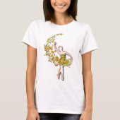 Ballerina T-Shirt Ballet Danser Meisje (Voorkant)