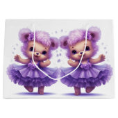 Ballerina Teddyberen Groot Cadeauzakje (Voorkant)