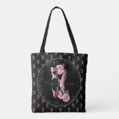 Ballerina Toe Shoes Medallion Your Event Canvas ta Tote Bag (Achterkant)