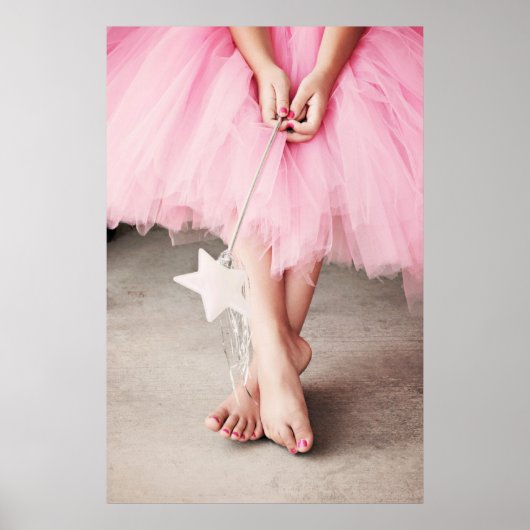 Ballerina Toes Poster (Voorkant)