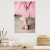 Ballerina Toes Poster (Keuken)