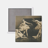 ballerina trio magneet (Voorkant / Achterkant)