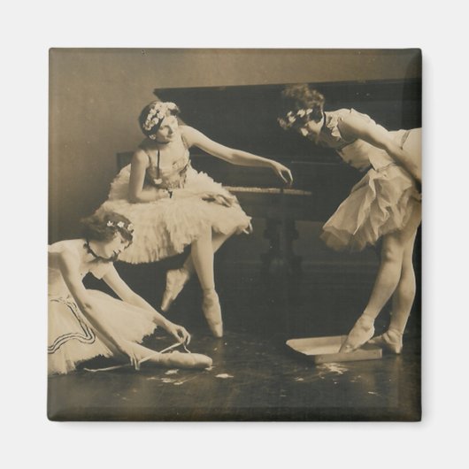 ballerina trio magneet (Voorkant)