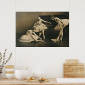 ballerina trio poster (Keuken)