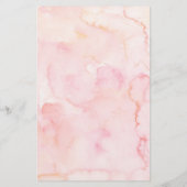 Ballerina Tutu Baby shower Advies voor Ouders Kaar (Achterkant)