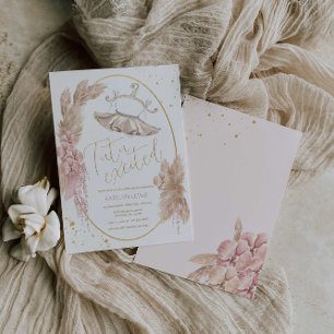 Ballerina Tutu Baby Shower Kaart
