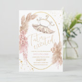 Ballerina Tutu Baby Shower Kaart (Staand voorkant)