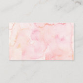 Ballerina Tutu Baby shower Luier Raffle Kaart (Achterkant)