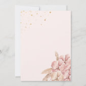 Ballerina Tutu Birthday Party Kaart (Achterkant)