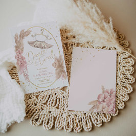 Ballerina Tutu Birthday Party Kaart