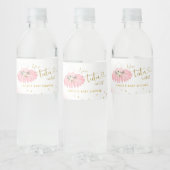Ballerina Tutu Cute Birthday Water Bottle Labels Waterfles Etiket (Flessen)