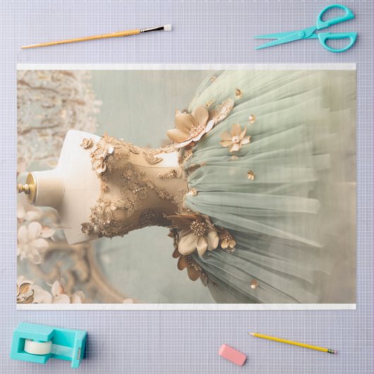 Ballerina Tutu, Droomjurk,  Mannequin Tissuepapier (Craft)