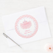 Ballerina Tutu Meisje Baby shower Decor Stickers (Envelop)