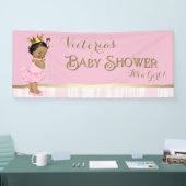 Ballerina Tutu Parel Baby Shower Spandoek (Beurs)
