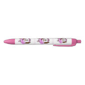 ballerina uil blauwe inkt pen (Bodem)