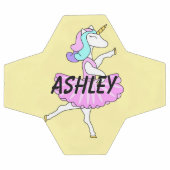 Ballerina unicorn roze jurk voetbal (Enkel)